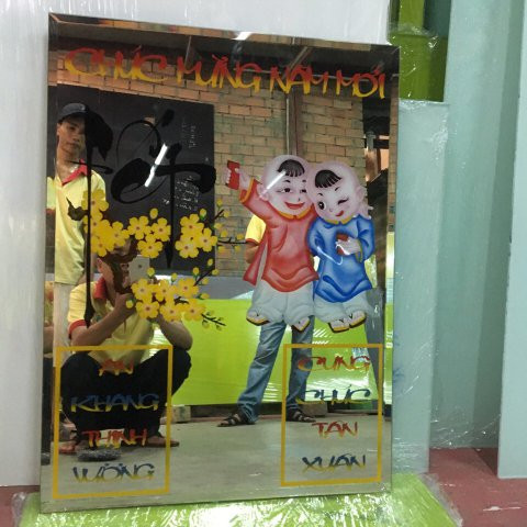 KTS- Kính hoa văn 005