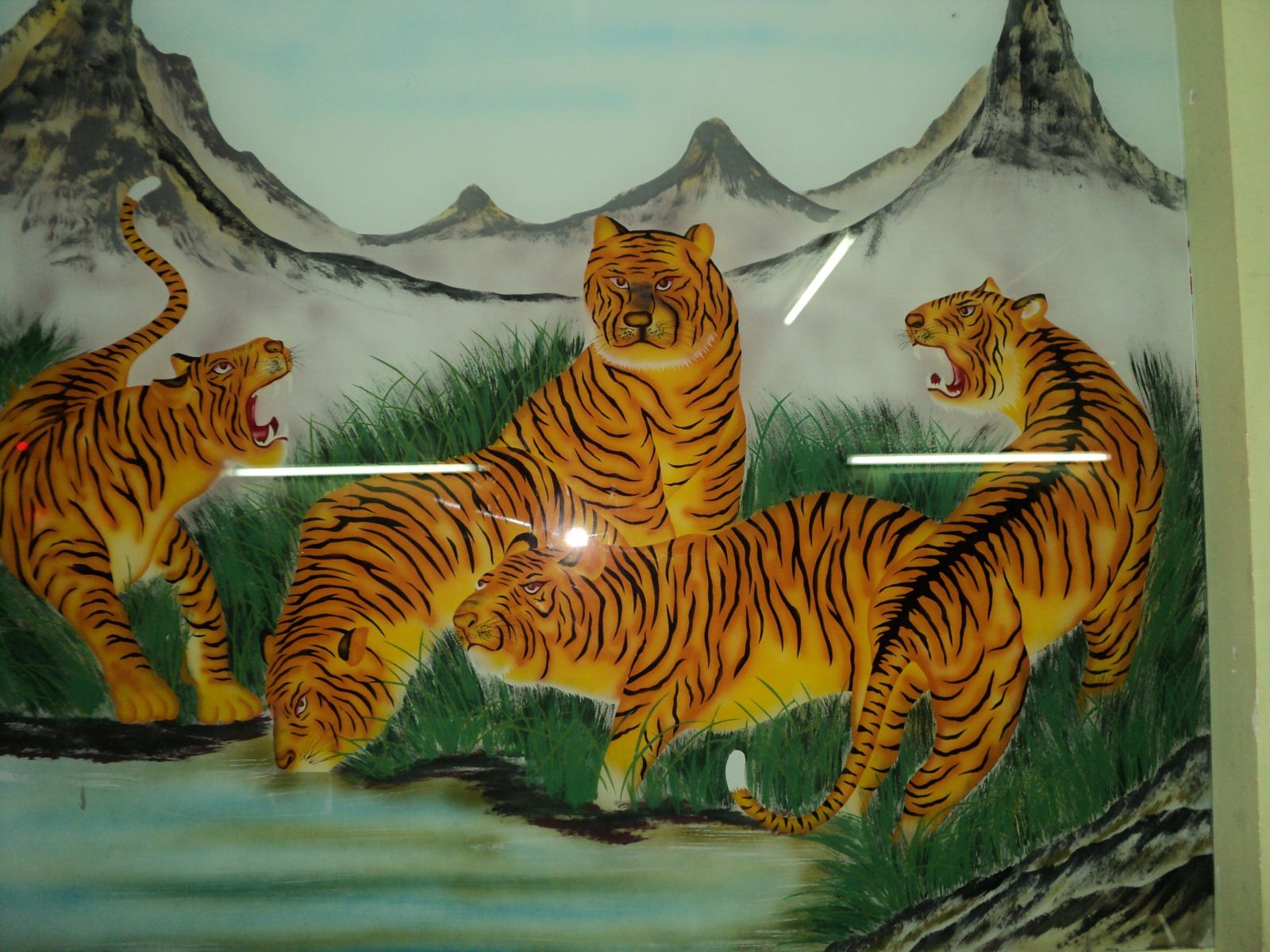 Tranh Chúa sơn lâm HV006